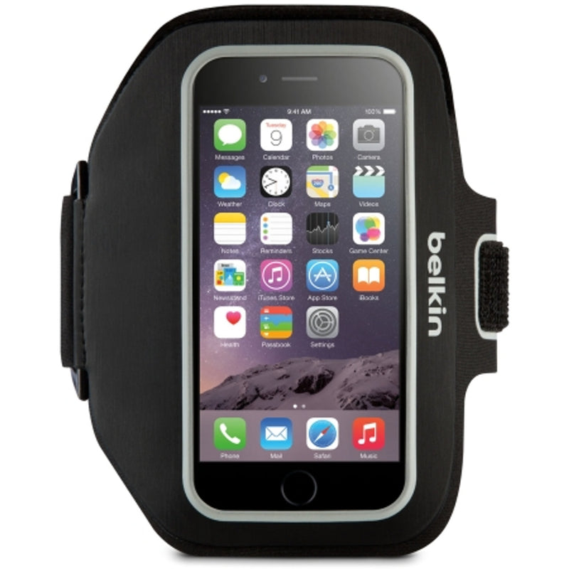 Belkin Sport-Fit Armband for Apple iPhone 6/6s/7/8 - Blacktop/OverCast