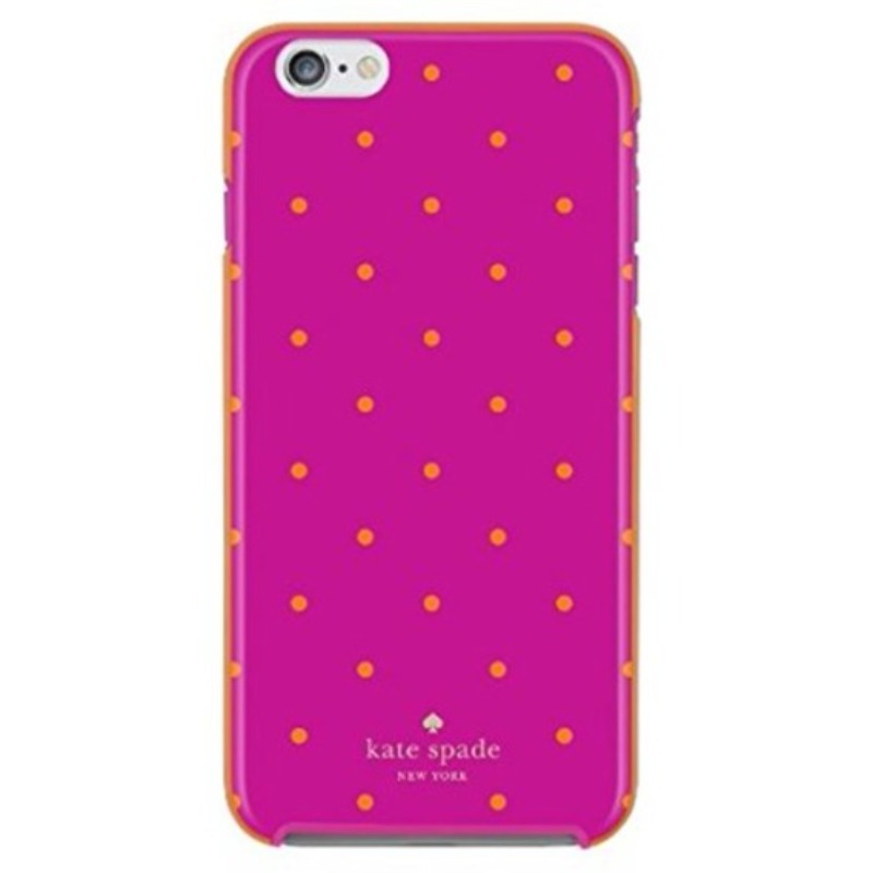 Kate Spade Scatter Pavilion Hybrid Hardshell Case for Apple iPhone 5 / 5s - Pink / Orange
