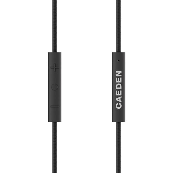 CAEDEN Linea No 2 In Ear Headphones - Convex Carbon & Gun Metal