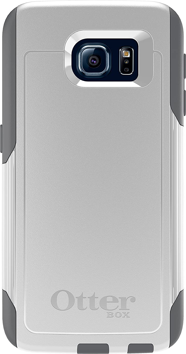 OtterBox Commuter Series - On The Go Protection for Samsung Galaxy S6- White & Grey