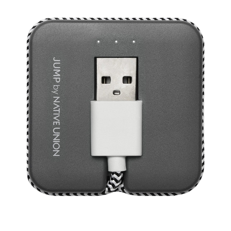 Native Union Jump Cable for Micro USB Devices - White / Black