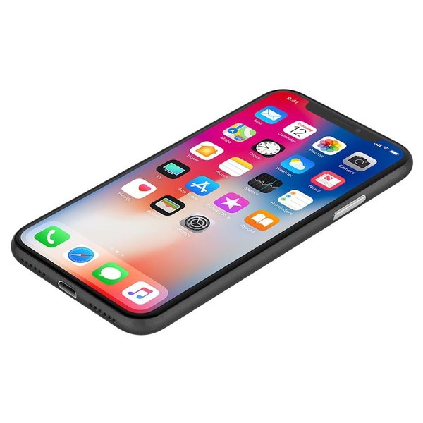 INCIPIO Feather Light 2 Exceptional Thin Cases for Apple iPhone X - Frost / Smoke