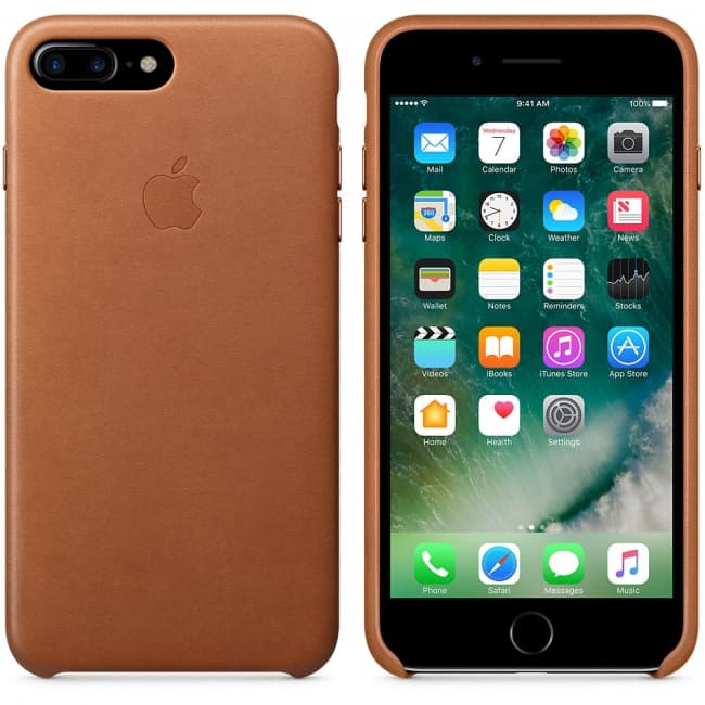 Apple iPhone 6 Plus Leather Case - Saddle Brown