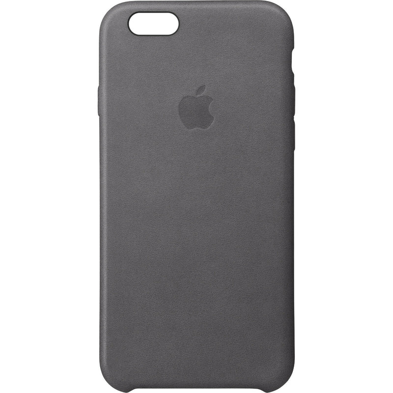 Apple iPhone 6s Leather Case - Stormy Grey