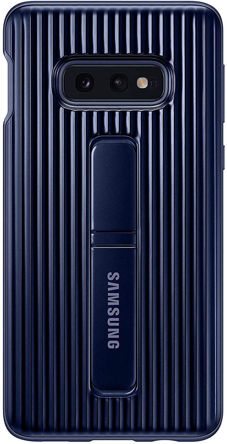 Official Genuine Samsung Galaxy S10+ Protective Stand Cover Case - Blue