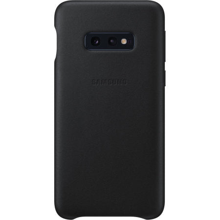 Official Genuine Samsung Galaxy S10e Leather Protective Case Cover - Black