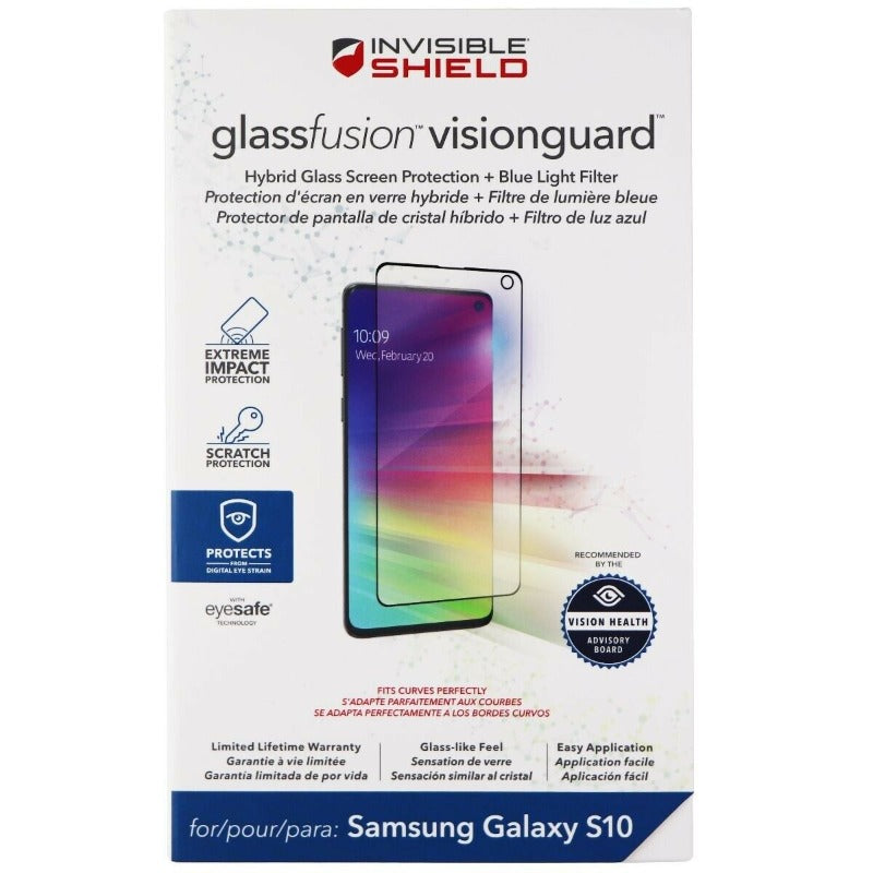 ZAGG Invisible Shield Glass Fusion Visionguard for Samsung Galaxy S10