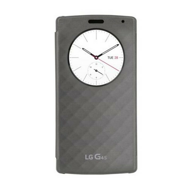 LG Quick Circle™ Snap-On Folio Case for G4 - Gunmetal